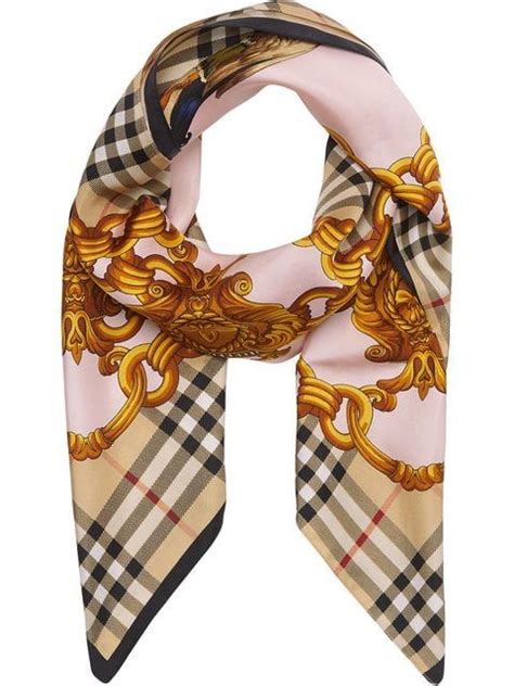 burberry silk duster|farfetch burberry scarf.